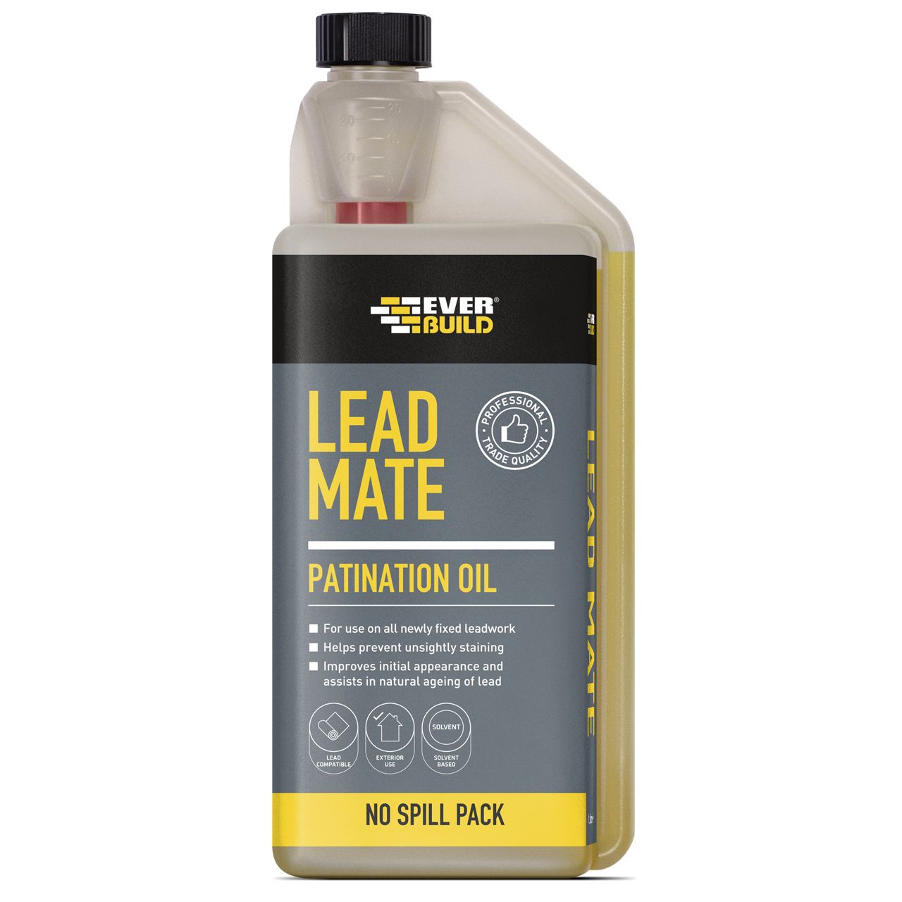 Everbuild Leadmate Patination Oil 1L PATOIL1