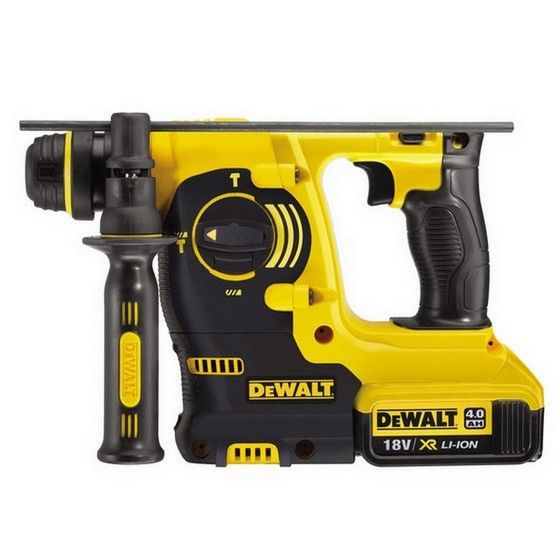 DeWalt 18V Sds Hammer Drill 2 x 4.0ah Li-ion Batteries | DCH253M2-GB