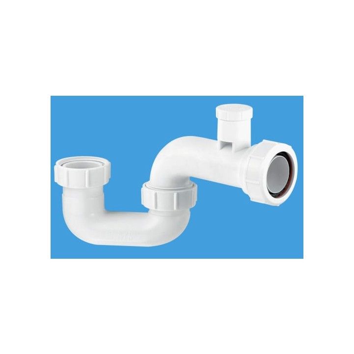 MCALPINE SMP10V ANTI SYPHON BATH TRAP 1.1/2" x 50mm 62065394