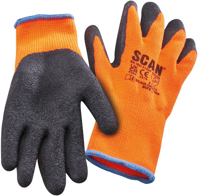 SCAN THERMAL LATEX GLOVE 3PAIRS XMS23THGLOVE