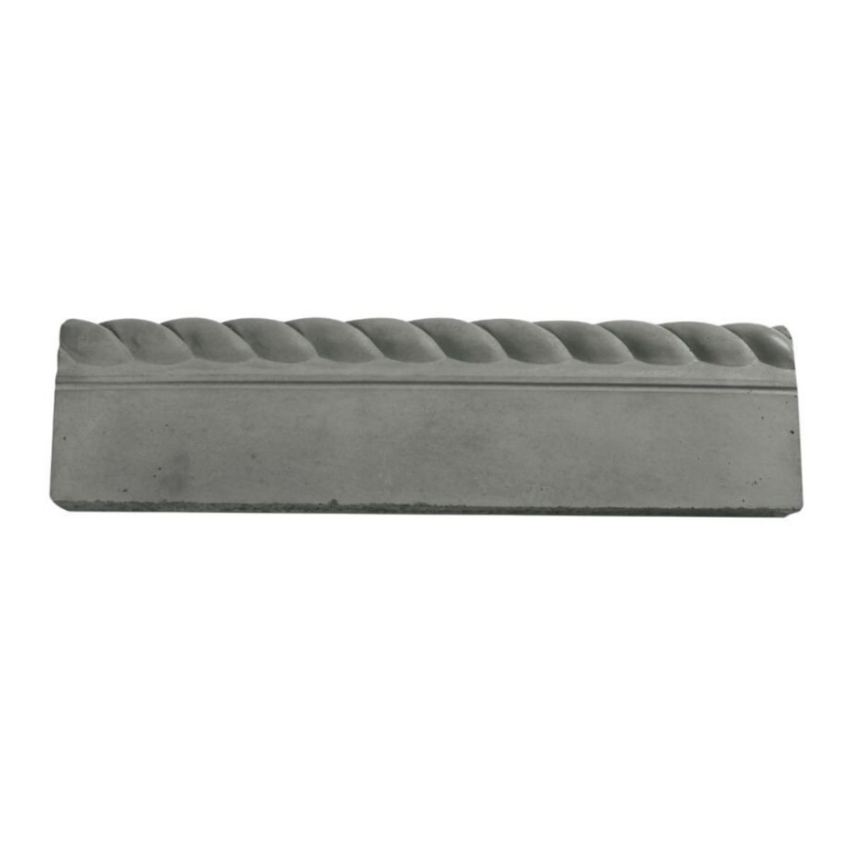 BOWLAND FULL SCROLL EDGING 590 x 160 x 50mm WELSH SLATE FULLROPEWS C66WS109