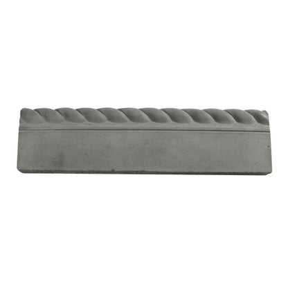 BOWLAND FULL SCROLL EDGING 590 x 160 x 50mm WELSH SLATE FULLROPEWS C66WS109