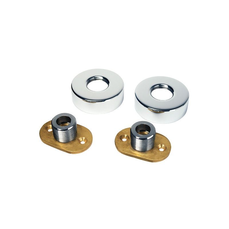 INTA FAST FIX WALL SUPPORT BRACKETS CHROME (PAIR) 20010CP