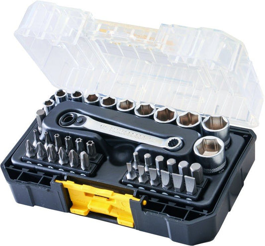 STANLEY XMS23SOCKSET 37PC SOCKET & BIT SET 1/4"