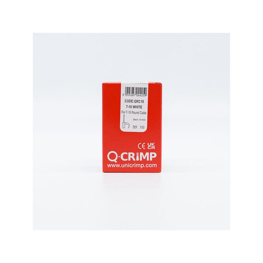CABLE CLIP RD 7-10mm WHITE (PACK 100) ARC10