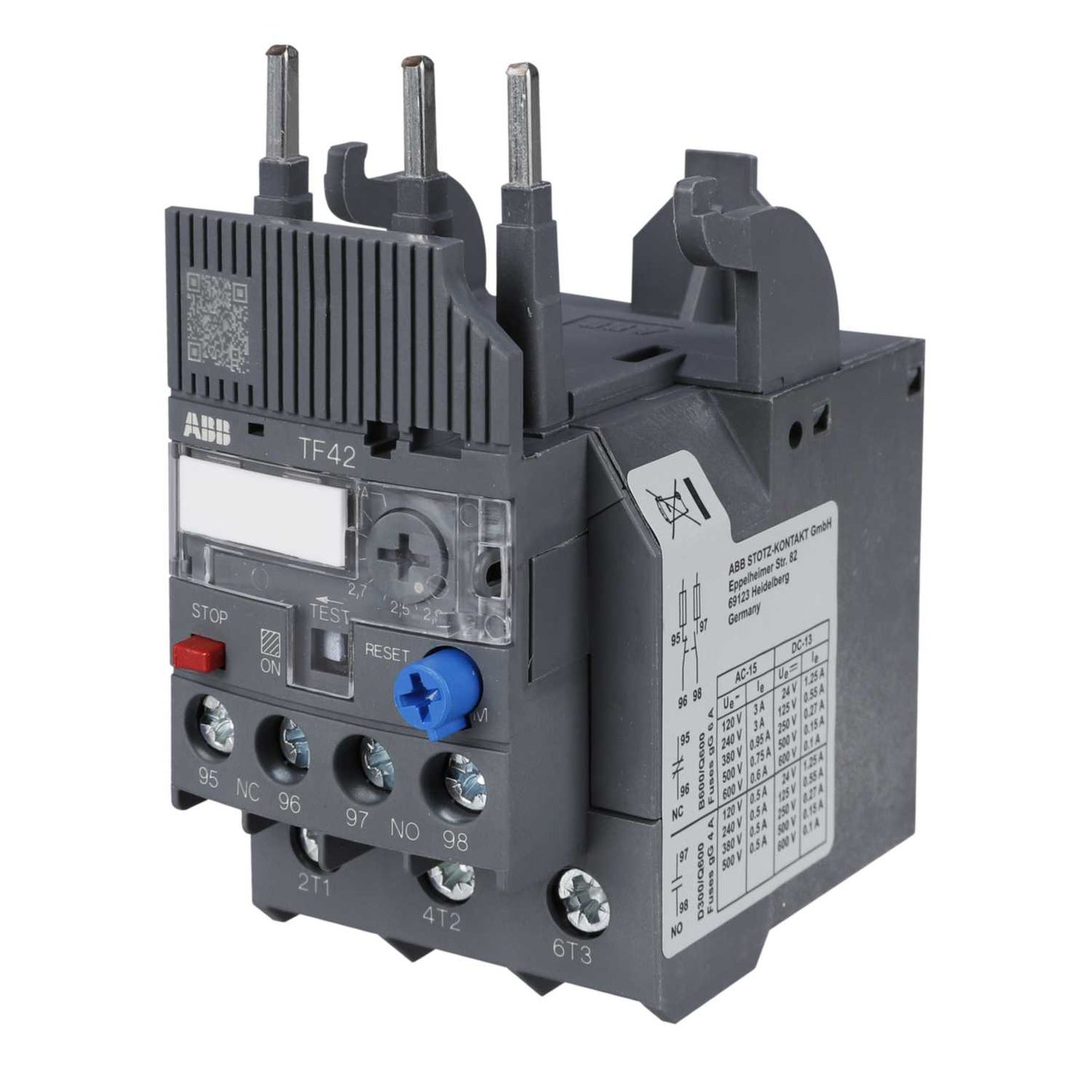 ABB TF42-3.1 2.3-3.1A Thermal Overload Relay