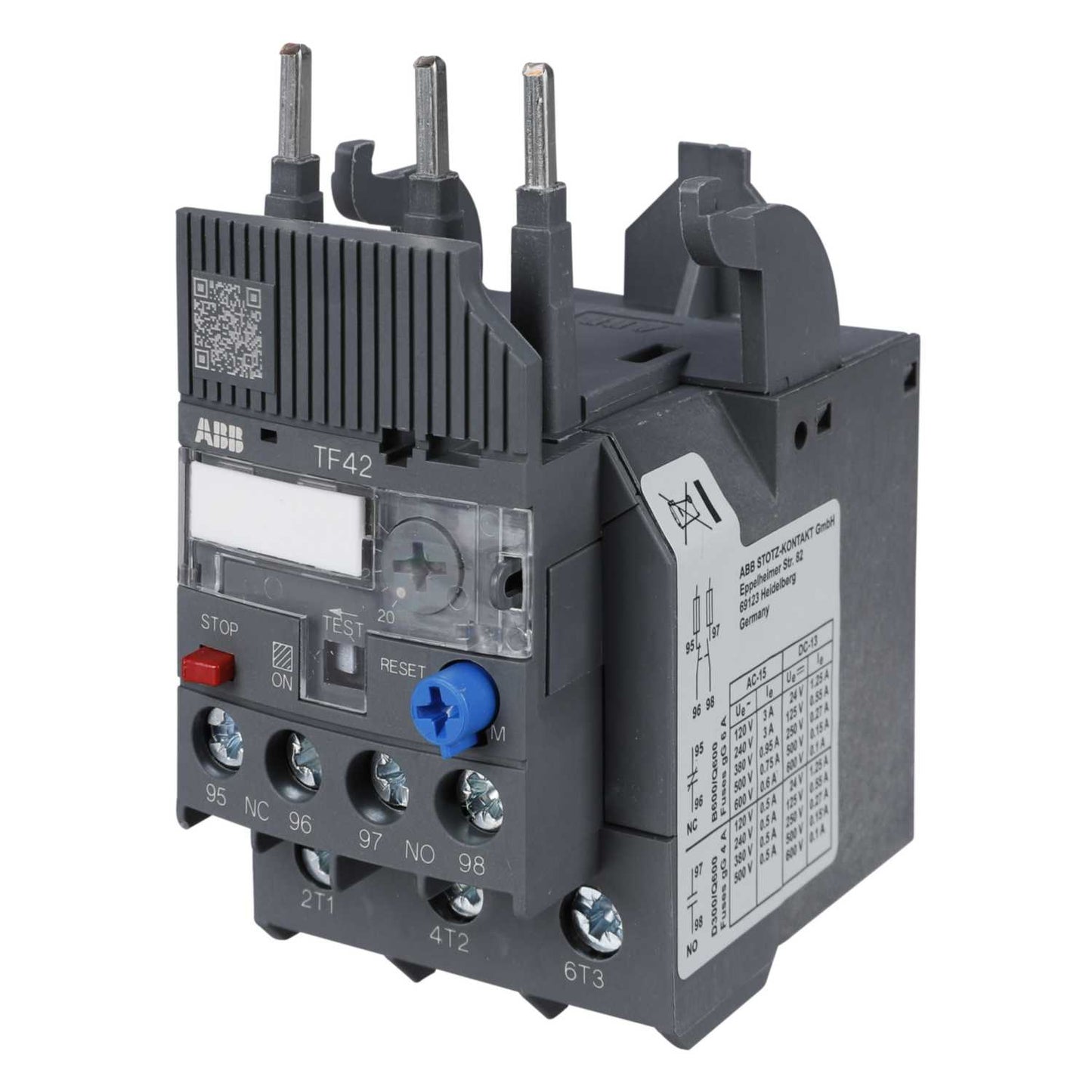 ABB TF42-24 20-24A Thermal Overload Relay