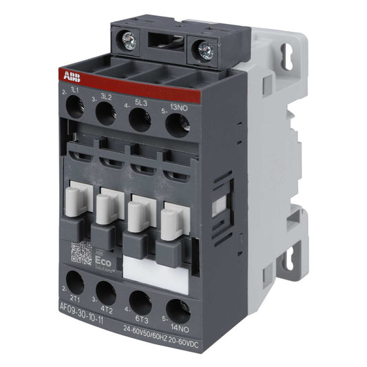 ABB AF09 25A Contactor 3 Pole 3 NO Contacts 20V-60V Coil