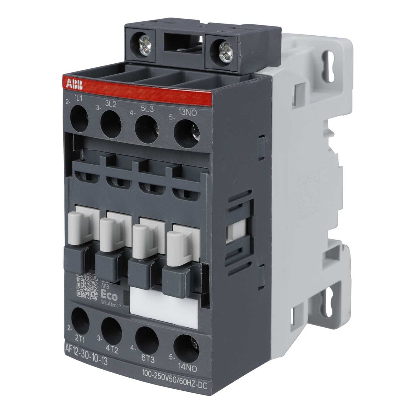 ABB AF12 28A Contactor 3 Pole 3 NO Contacts 100V-250V Coil