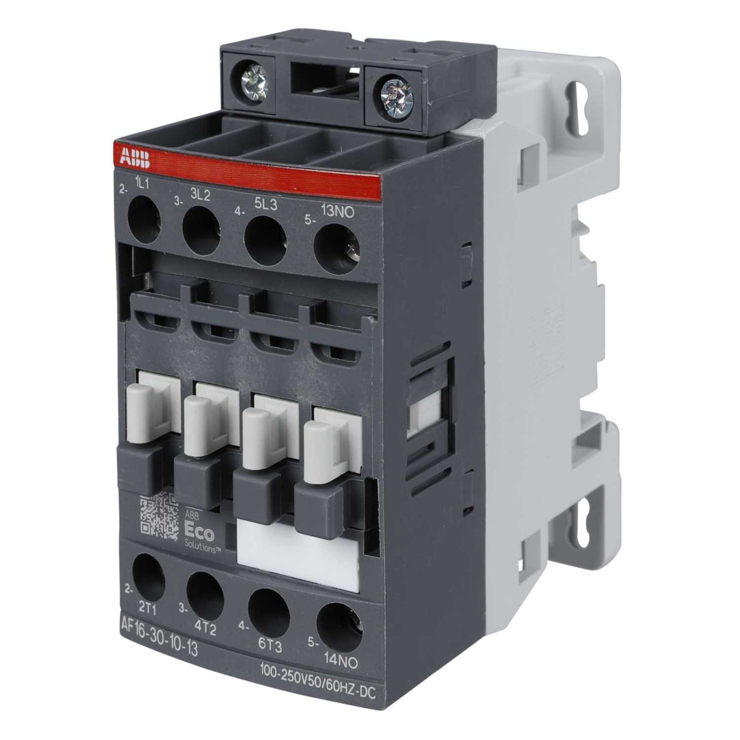 ABB AF16 30A Contactor 3 Pole 3 NO Contacts 100V - 250V Coil