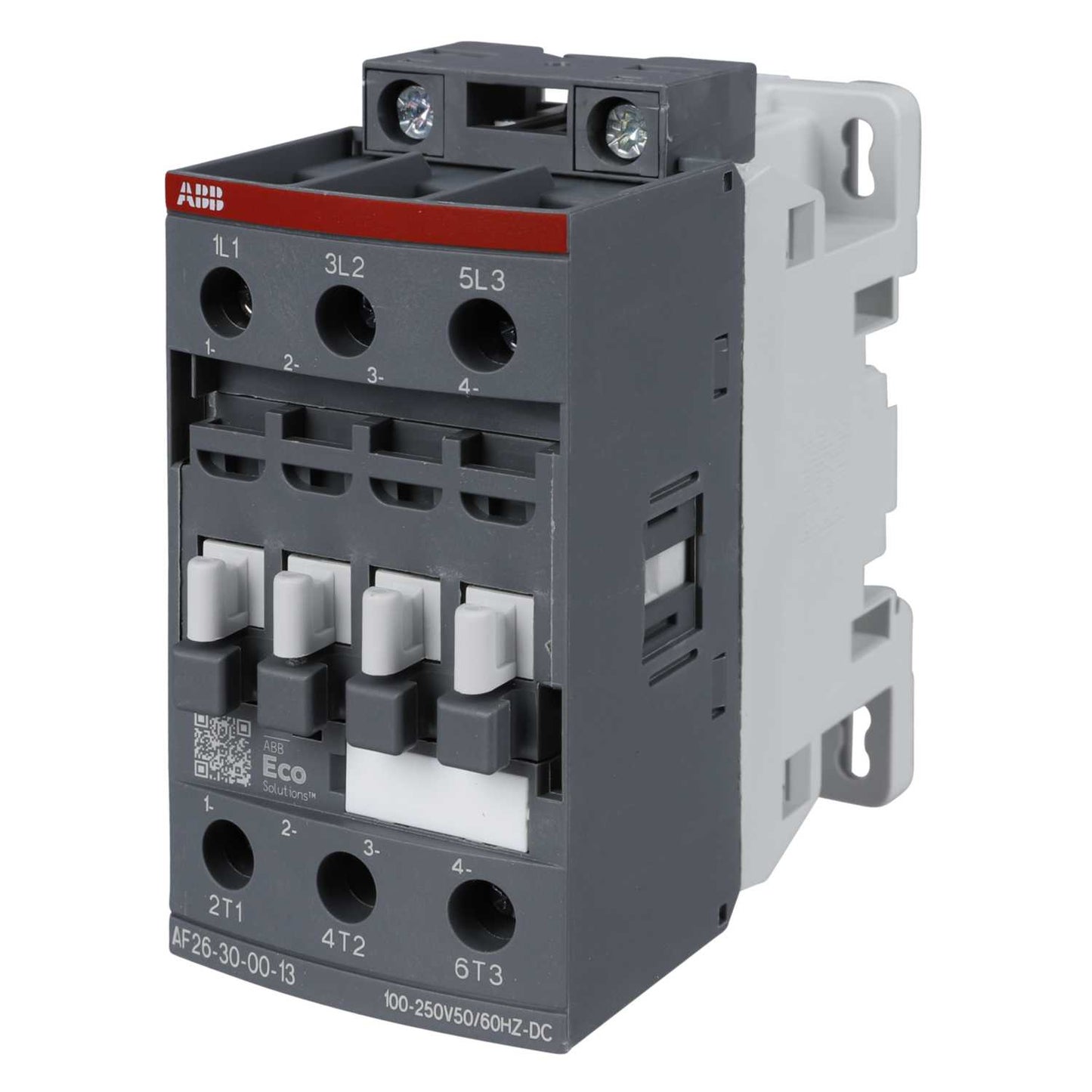 ABB AF26 45A Contactor 3 Pole 3 NO Contacts 100V-250V Coil