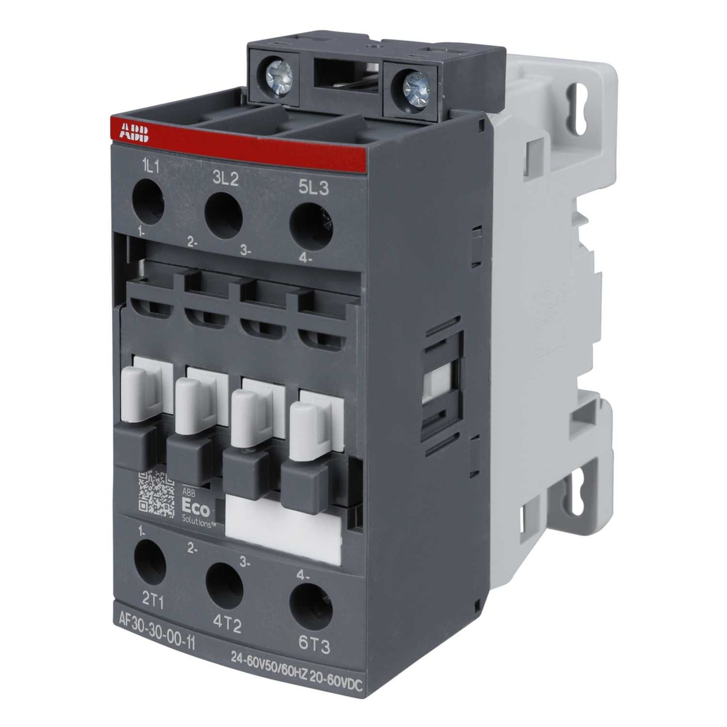 ABB AF30 50A Contactor 3 Pole 3 NO Contacts 20V-60V Coil