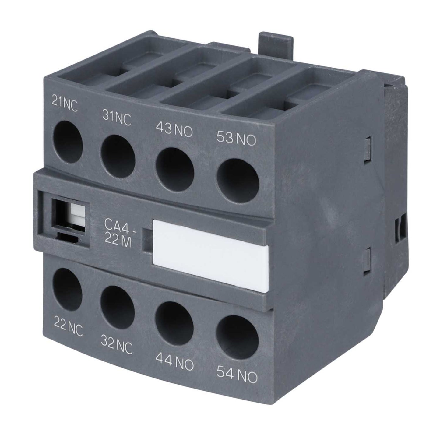 ABB CA4-22M Front Mounted Auxiliary Contact Block 2 NO + 2 NC Contacts