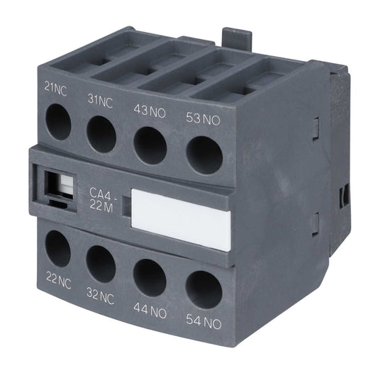 ABB CA4-22M Front Mounted Auxiliary Contact Block 2 NO + 2 NC Contacts