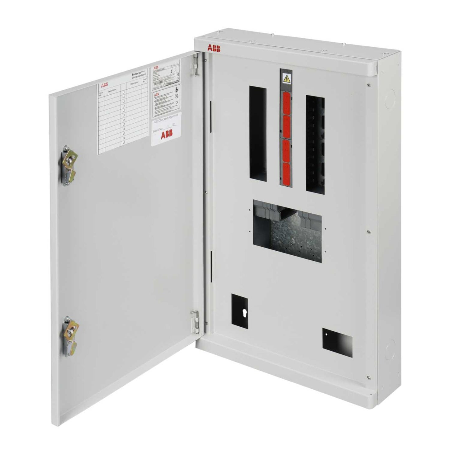 ABB 8 Way 250A TP+N Metalclad Distribution Board without Incomer