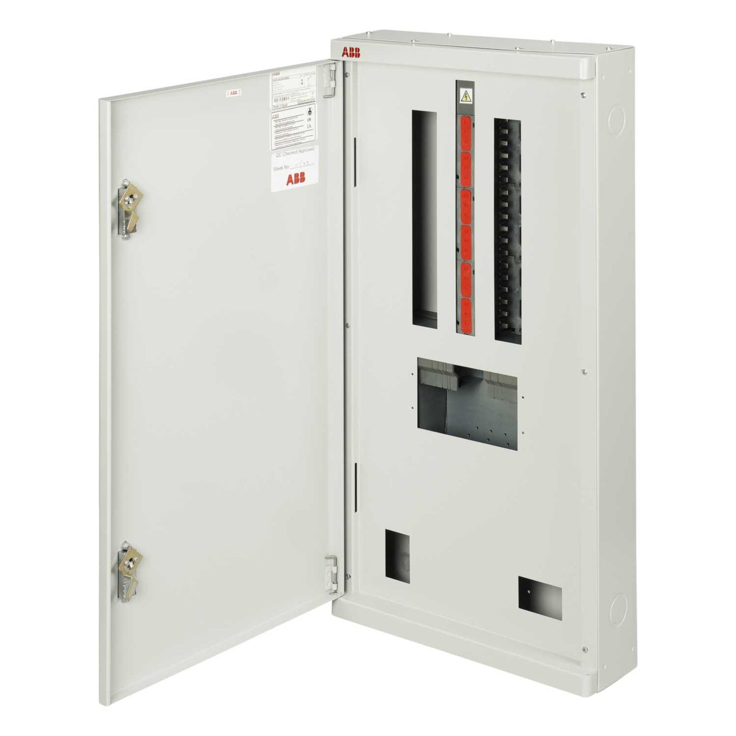 ABB 12 Way 250A TP+N Metalclad Distribution Board without Incomer