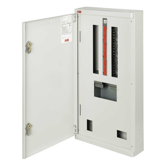 ABB 12 Way 250A TP+N Metalclad Distribution Board without Incomer
