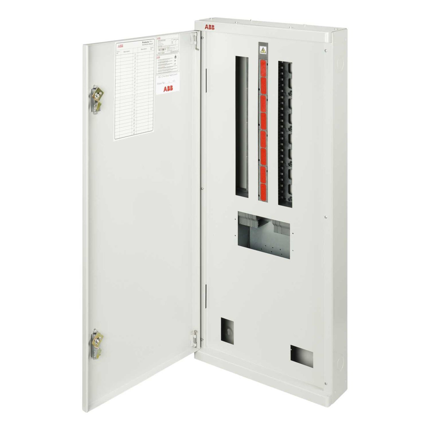 ABB 16 Way 250A TP+N Metalclad Distribution Board without Incomer