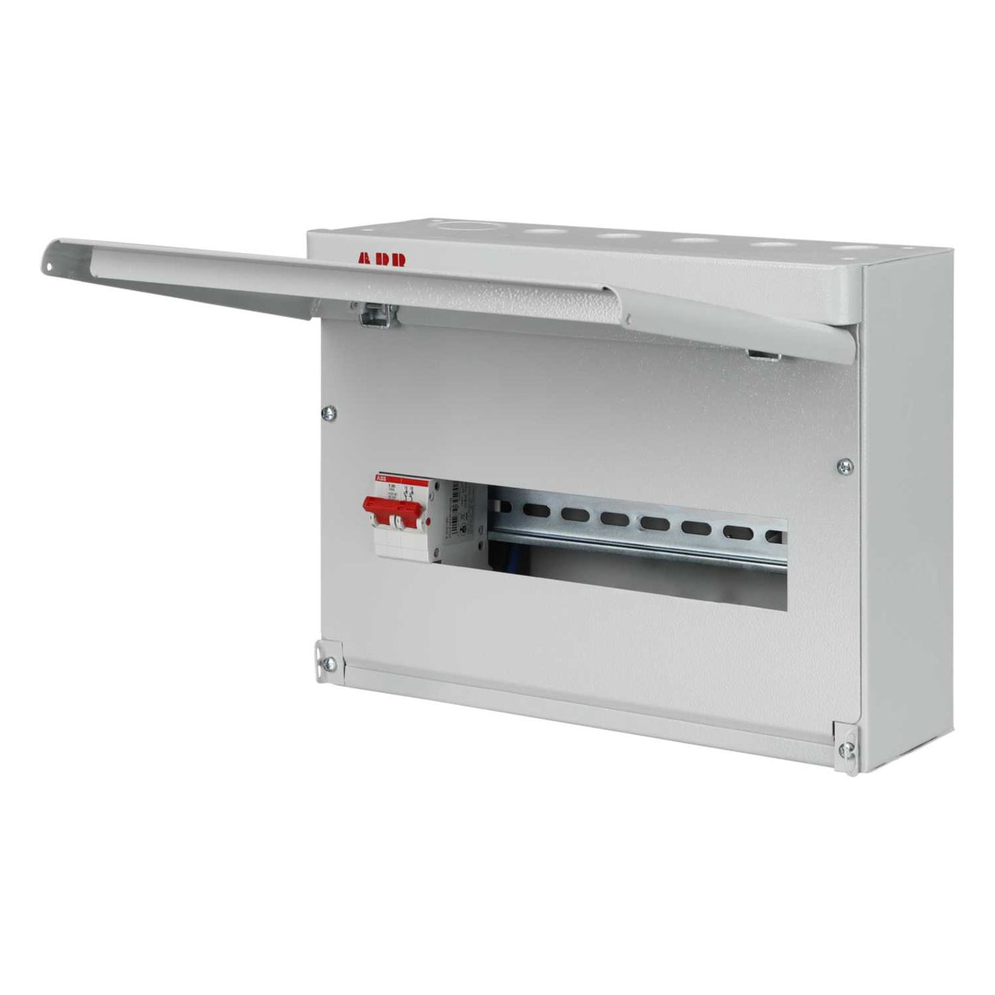 ABB 12 Way 100A SP+N Type A Metal Clad Distribution Board with Incomer