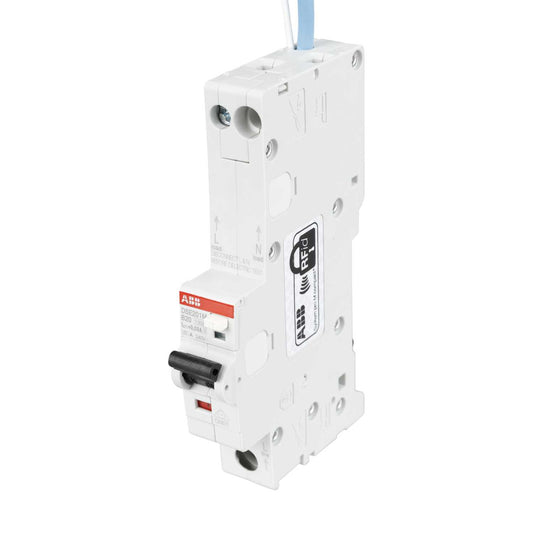 ABB 20A 1P+N 1 Module B Curve 10kA 30mA Type A Rcbo