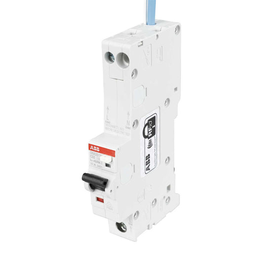 ABB 32A 1P+N 1 Module C Curve 10kA 30mA Type A Rcbo