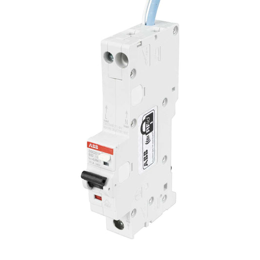 ABB 32A 1P+N 1 Module B Curve 10kA 30mA Type A Rcbo