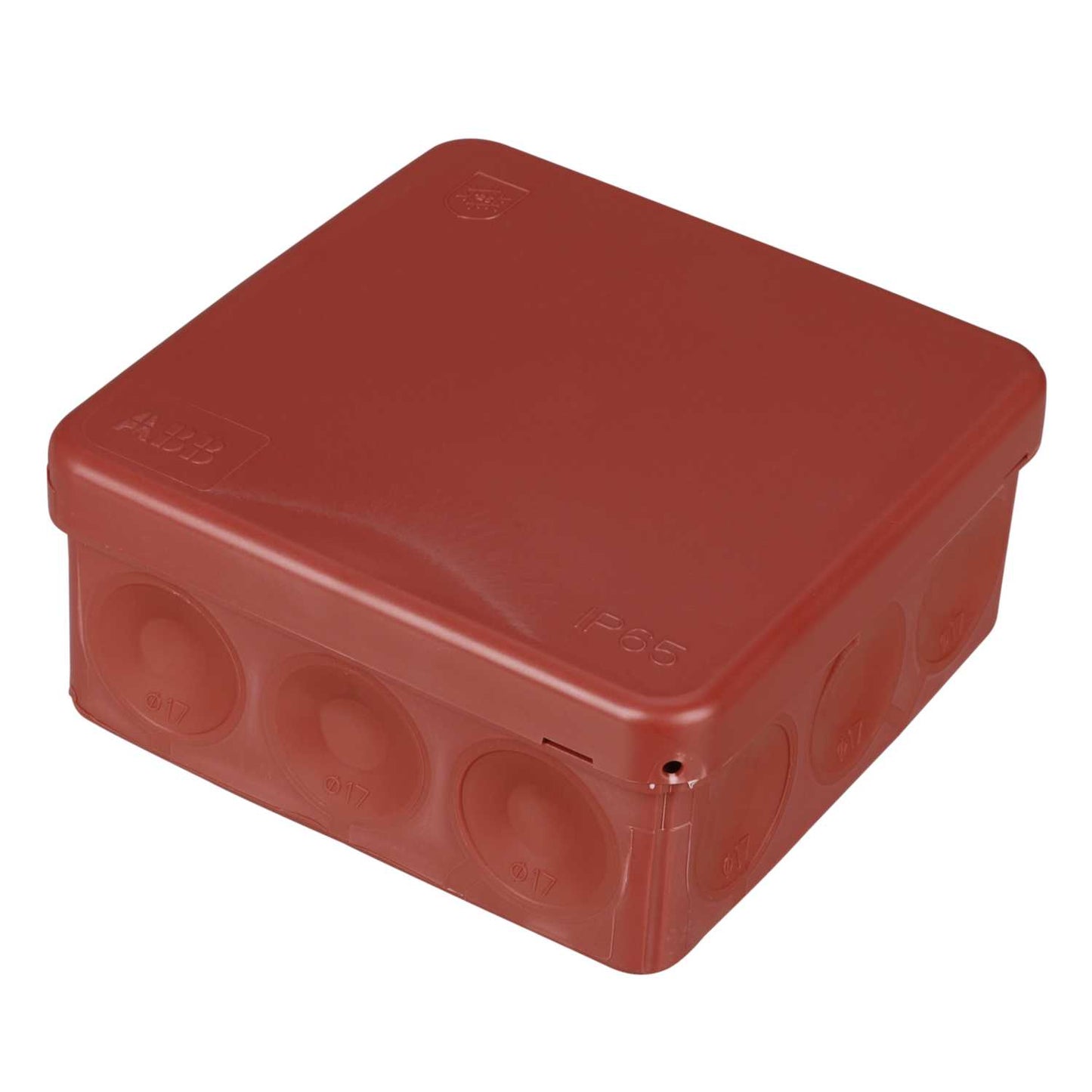 ABB AP9R 86mm x 86mm x 39mm PVC Enclosure IP65 Red