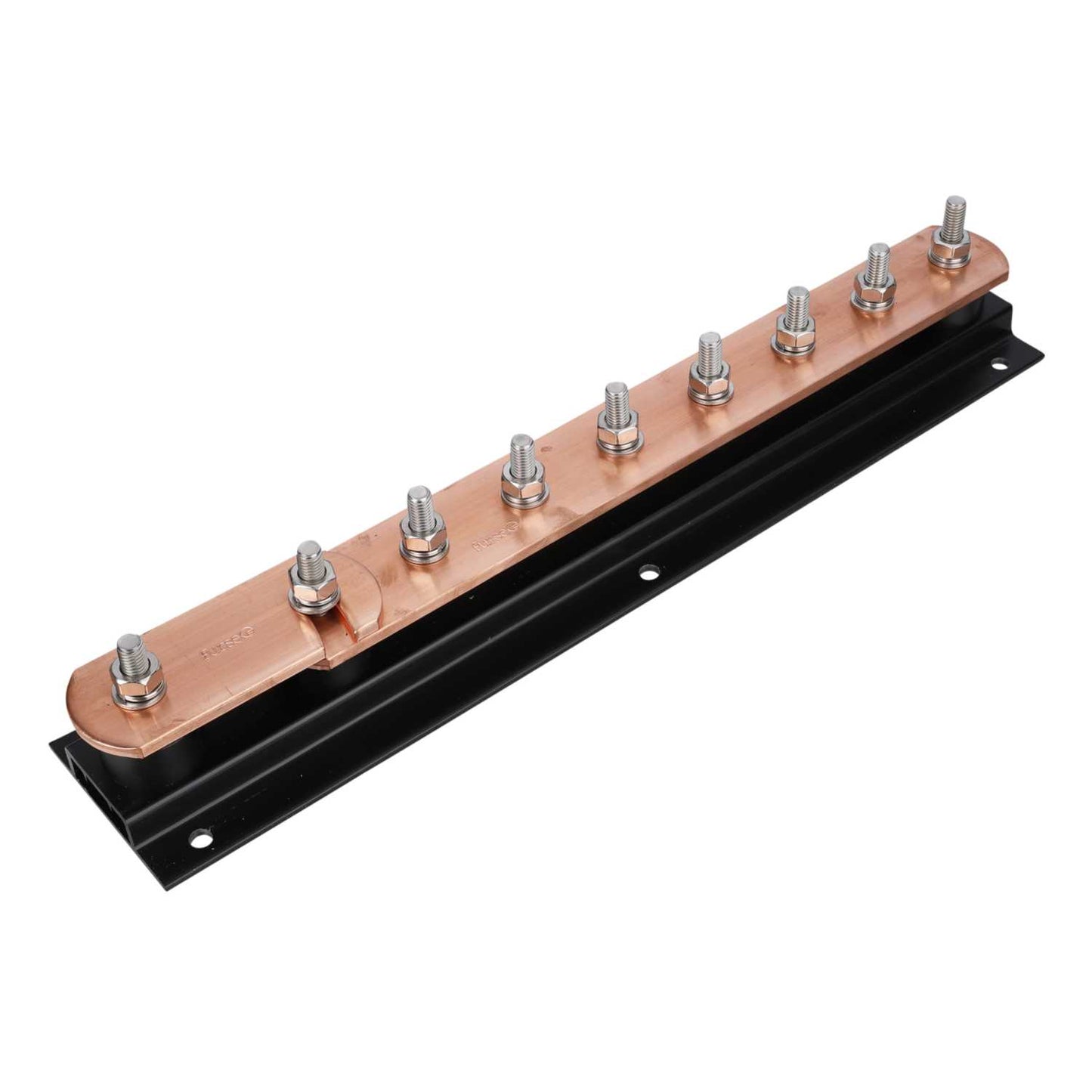 Furse LK243-6SS 6 Way Copper Earth Bar with Single Disconnecting Link