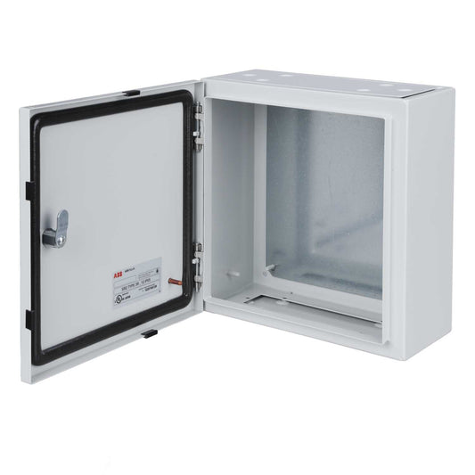ABB SR2 300mm x 300mm x 150mm Steel Enclosure with Mounting Plate IP65