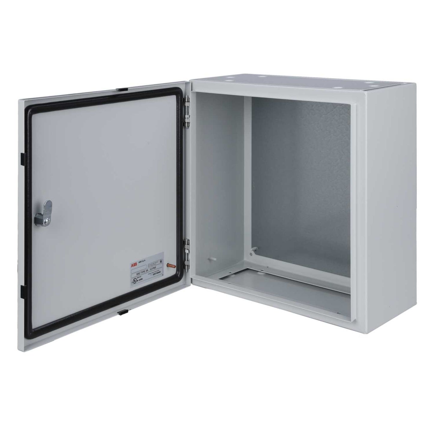 ABB SR2 400mm x 400mm x 200mm Steel Enclosure with Mounting Plate IP65