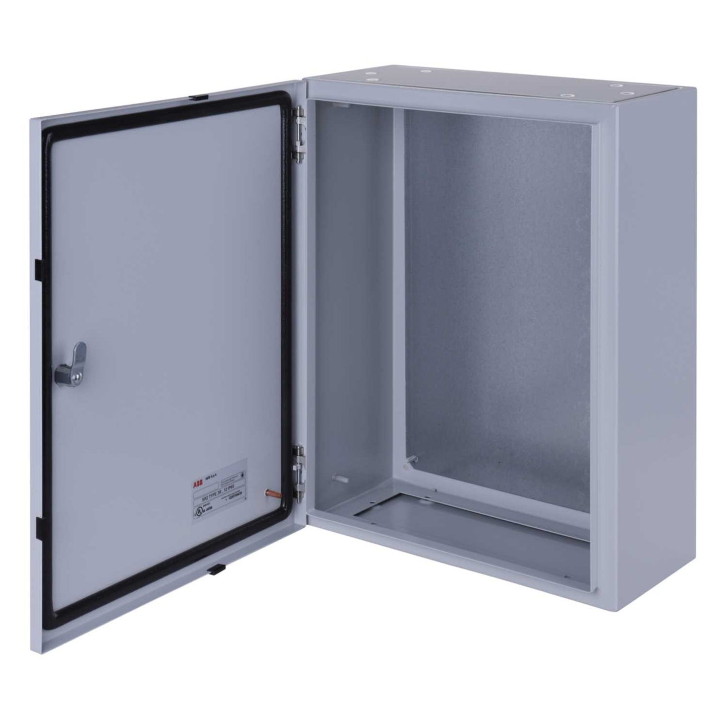ABB SR2 500mm x 400mm x 200mm Steel Enclosure with Mounting Plate IP65