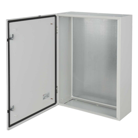ABB SR2 800mm x 600mm x 250mm Steel Enclosure with Mounting Plate IP65