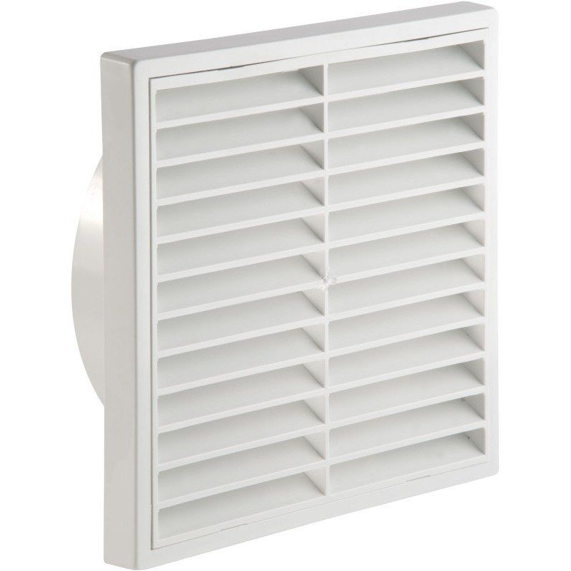 MANROSE FIXED GRILLE 150mm BROWN 1192B