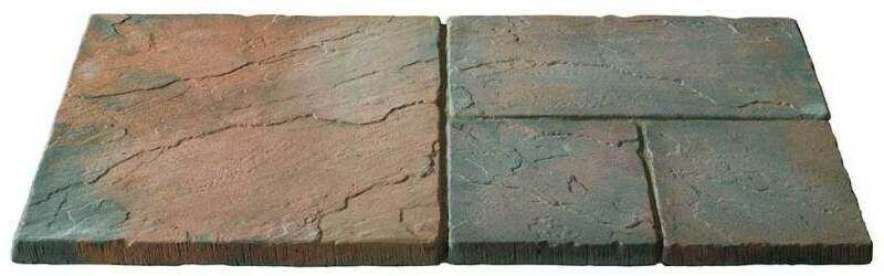 BRETT BRONTE PAVING 600 x 600 x 32mm ACORN BROWN BR0032AB (HGBB ONLY)