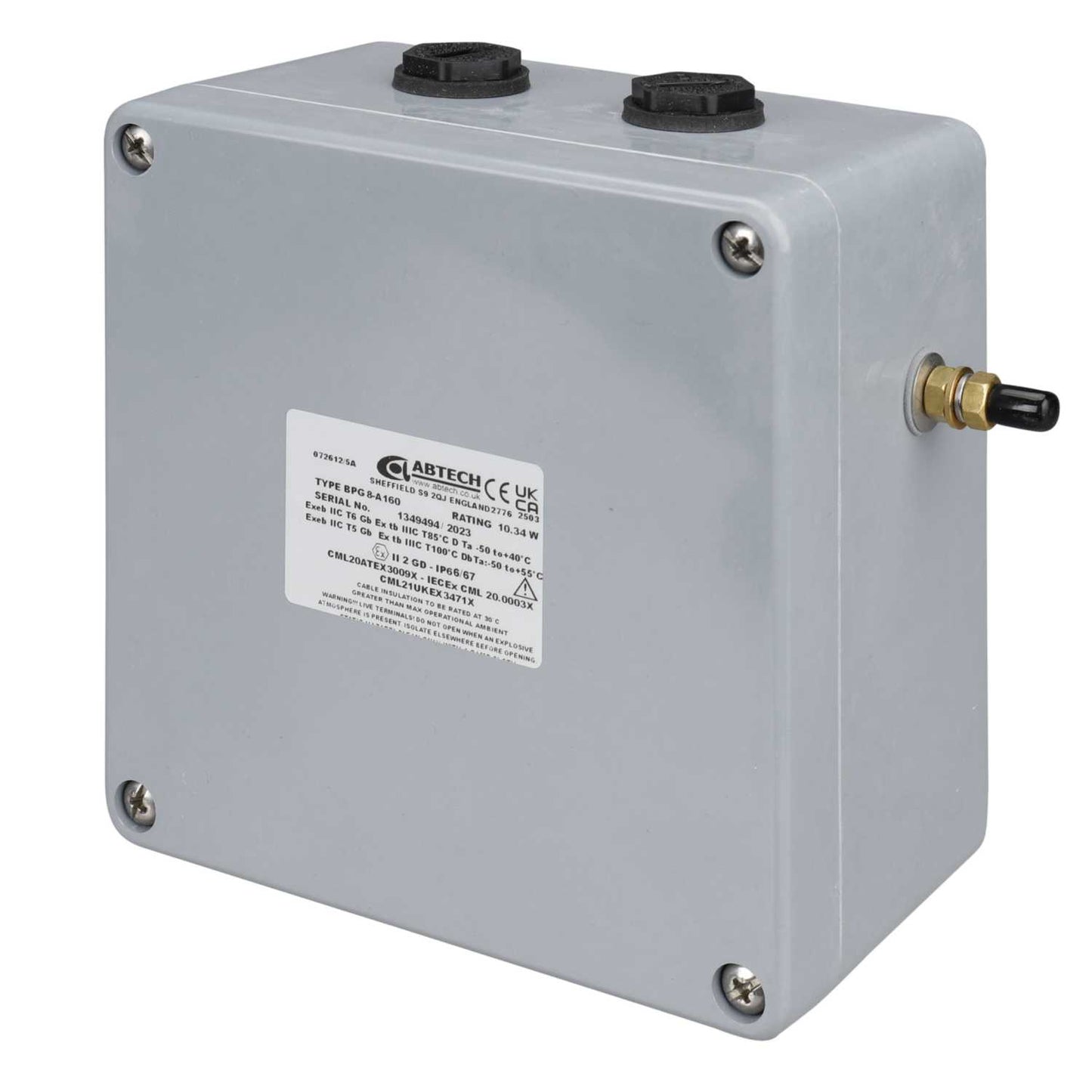 Abtech Atex GRP Junction Box Zone 1 with 13 x WDU2.5 Terminals