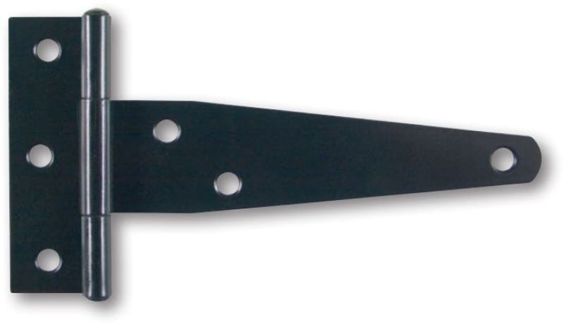 ECLIPSE 93825 350mm MEDIUM PTN TEE HINGE-BLACK PAIR