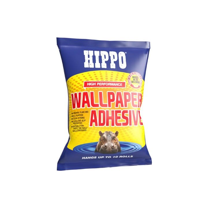 HIPPO 10 ROLL PACK OF WALLPAPER ADHESIVE F18324