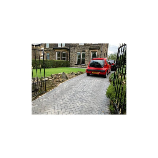MARSHALLS STANDARD CONCRETE BLOCK PAVING 50 x 100 x 200mm CHARCOAL PV1053250