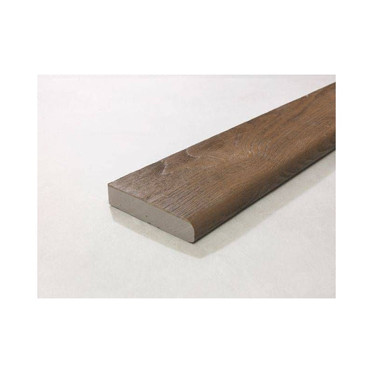 Millboard Bullnose Board 150 x 32 x 3600mm Antique Oak
