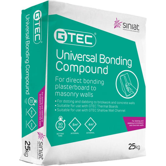 SINIAT UNIVERSAL BONDING COMPOUND (DRY WALL ADHESIVE) 25kg 90664