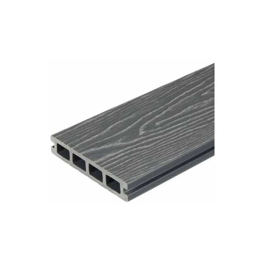 COMPLETE COMPOSITE DECKING BOARD PREMIER SILVER 136 x 25 x 3660mm CCPS