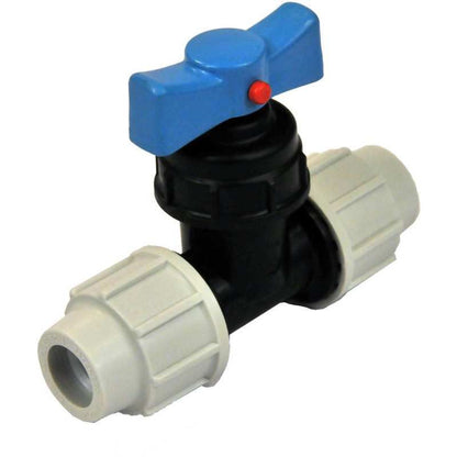 PLASSON COMPRESSION STOPCOCK 25mm PV03407025
