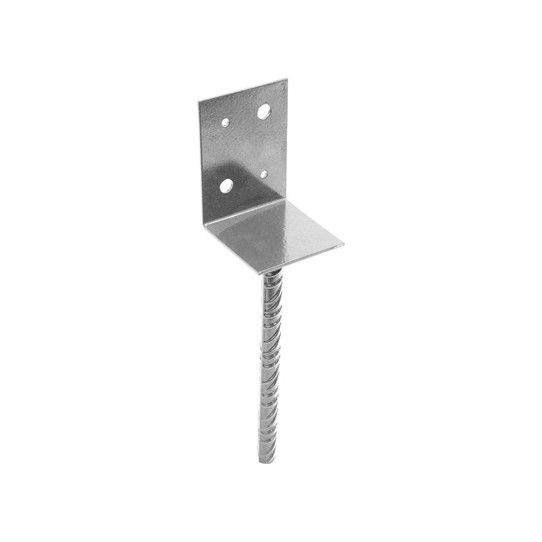PERRY CONCRETE IN POST & SLEEPER SUPPORT 75 x 75mm PRE-GALVANISED 494-0075GV