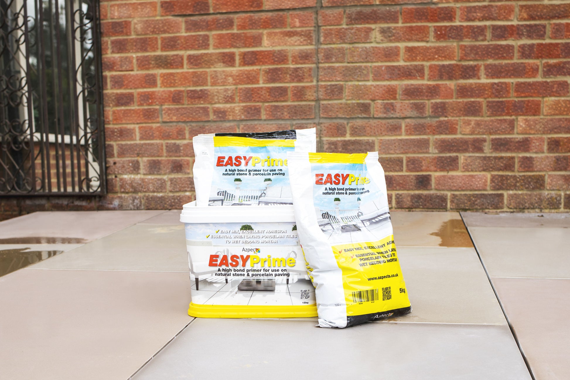 AZPECTS (DTS) EASYPRIME SLURRY PRIMER FOR NATURAL STONE & PORCELAIN PAVING 15kg 7020