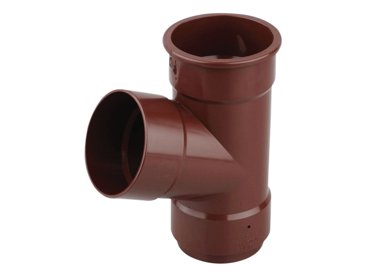 OSMA 0T035 ROUNDLINE PIPE BRANCH 67deg 68mm 0T035N BROWN