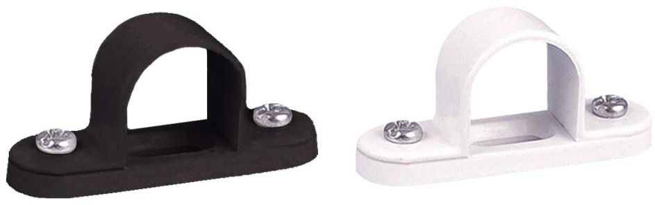 DELIGO SB20W STEEL SPACER BAR SADDLE 20mm WHITE