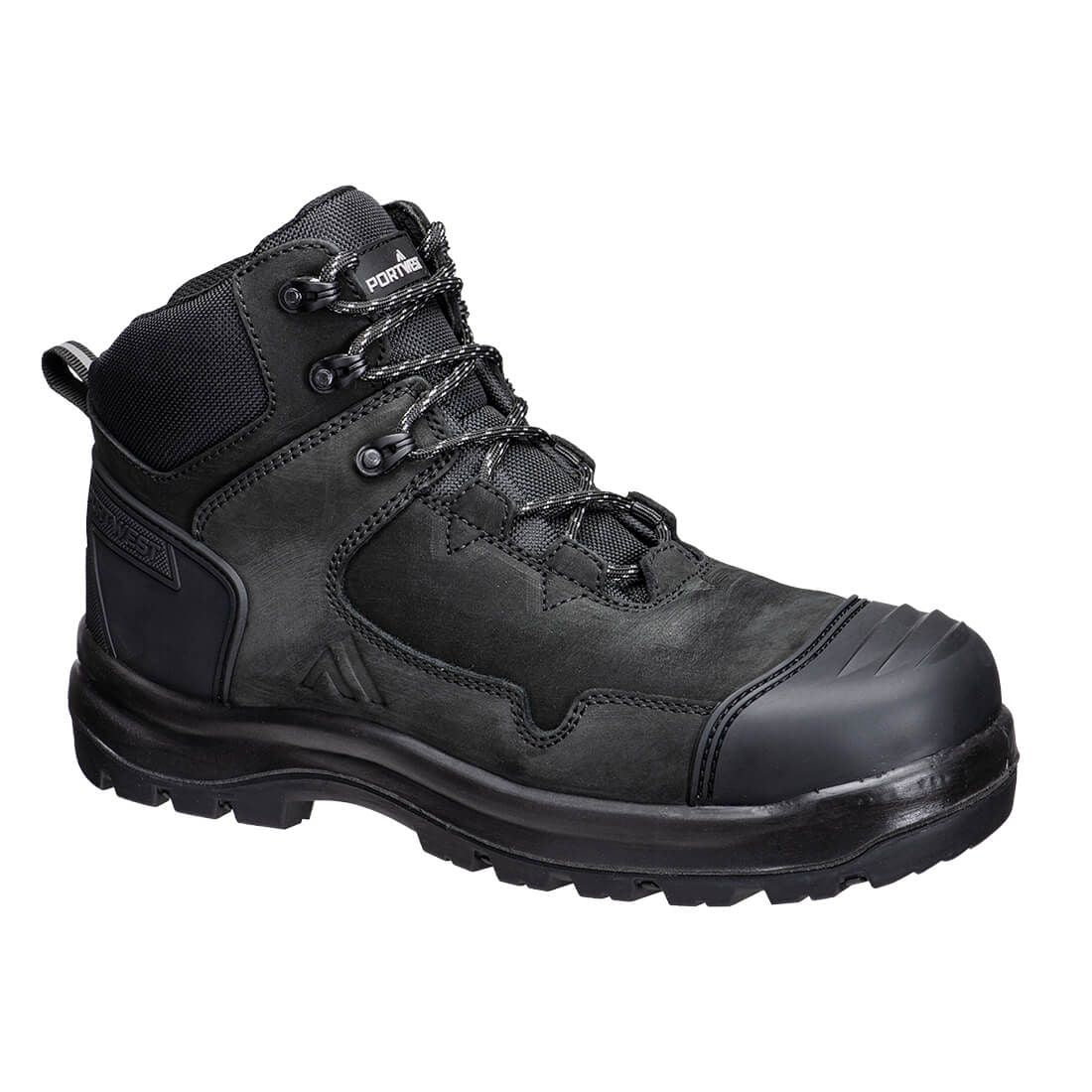 Wheat Apex Composite Mid Boot S3S HRO SR, 36, R, Black
