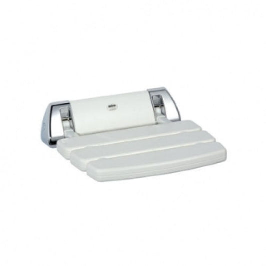 MIRA 2.1536.129 SHOWER SEAT WHITE/CHROME