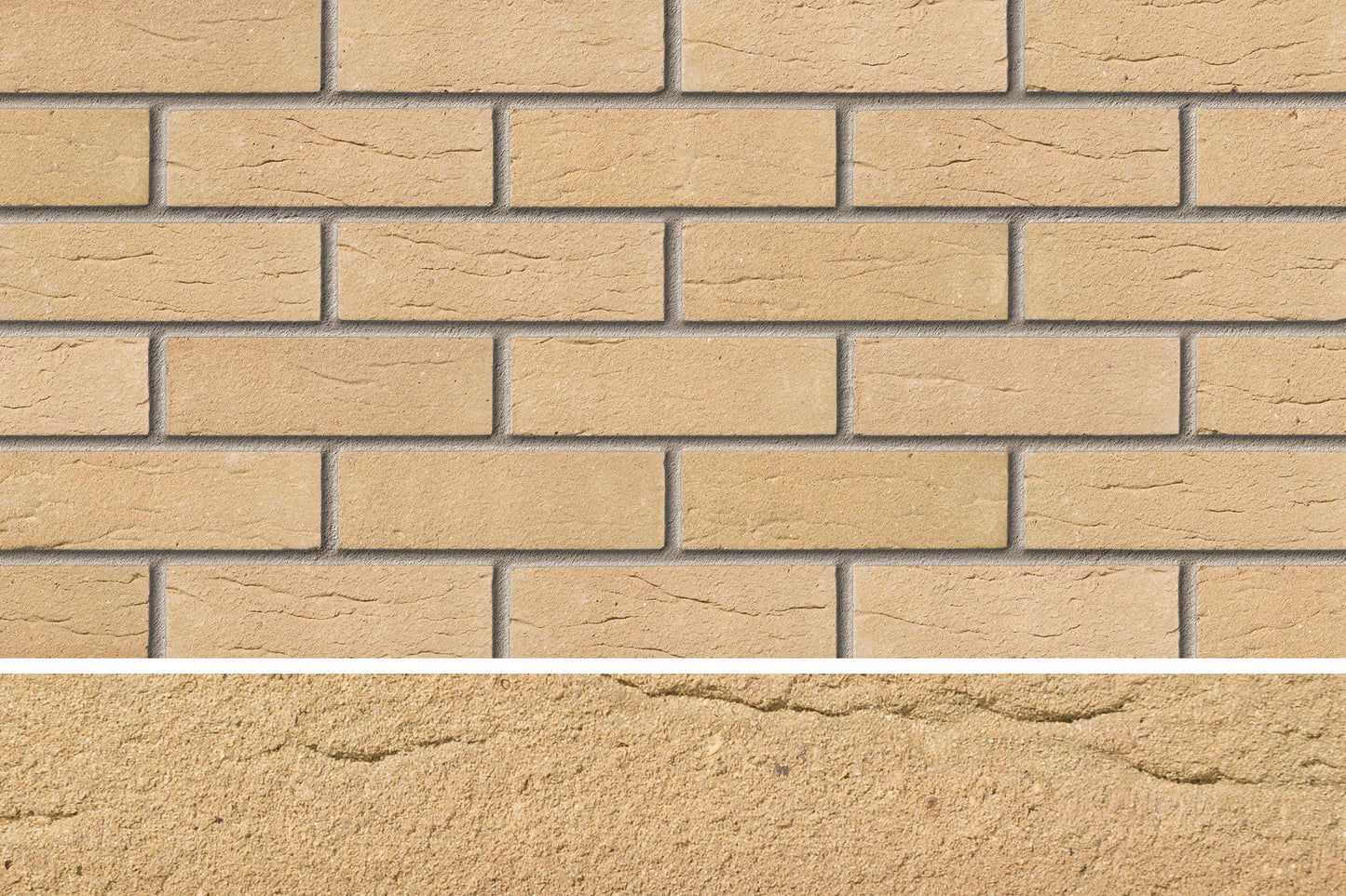 IBSTOCK  CATTYBROOK BRUNSWICK BUFF BRICK 65mm (100 PER LEG) A0640A