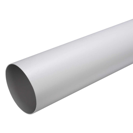 Addvent 150mm 6" Round Rigid Pipe Grey (1m Length)